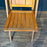 Set of Mid-century vintage wooden stackable folding chairs from Maine from the 1940s