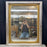 French 19th Century Louis Philippe Two-Tone Silver and Gold Leaf Giltwood Mirror