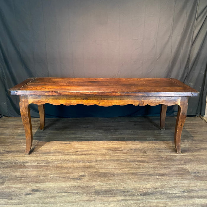 Antique Country French Provincial Farmhouse Dining Table