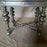 Phillip II Baroque Style Ebony Accent Table or Side Table with Barley Twist Legs