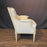 Pair of 19th Century French Louis XVI Painted Bergère Chairs or Armchairs with New Upholstery