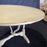 French Style Painted Light Oak Tilt-Top 'Table De Vendange' or Wine Tasting Table