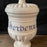 Antique Italian Apothecary Jar Venetian Verbena Porcelain Urn Large