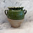 French Confit Pot with Green Glaze from the 19th Century #9067