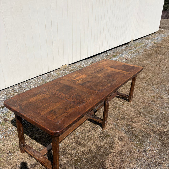 Antique French Farmhouse Large Dining Table from Provence