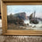 19th Century Coastal Seascape Pastel Painting with Rocky Coast by Listed Artist Clarence E. Braley (1854-1927)