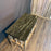 Antique French Wrought Iron Console Table with Marble Top | Balcony Railing Console Medium Size