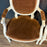 Pair of 19th Century French Louis XVI Carved and Painted Fauteuil Armchairs with Exceptional Carving