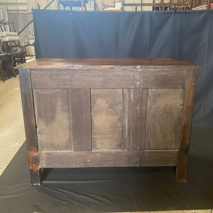 Antique French Carved Louis XV Commode or Chest of Drawers with Exquisite Figural Hardware