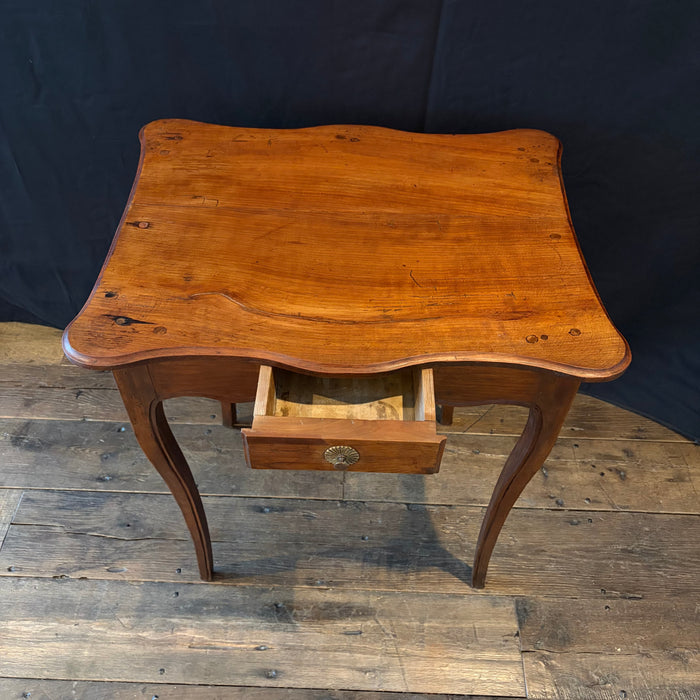 Antique French Louis XV Side Table or Petite Desk