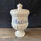 Antique Italian Apothecary Jar Venetian Malva Porcelain Urn Large