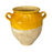 French Confit Pot with Yellow Glaze from the 19th Century #8811