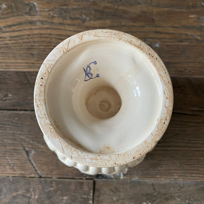 Antique Italian Apothecary Jar Venetian Salice Porcelain Urn Large