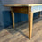 French Provincial Farmhouse Dining Table with Plank Top and Tapered Legs