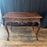 19th Century French Louis XV Carved Walnut Side Table or Desk Hoof Feet