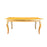 French Provincial Pine Farmhouse Dining Table with Cabriole Legs