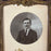 Antique French Ornate Gilt Metal Photo Frame with Original Portrait & Pressed Edelweiss
