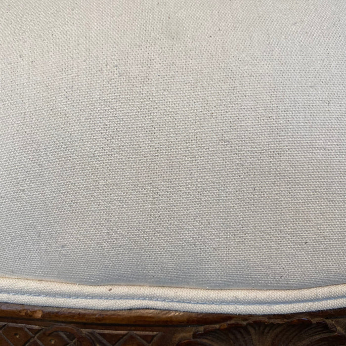 Antique French Louis XV Pair of Chairs or Fauteuils Carved 19th Century