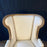 Antique French Louis XVI Armchair or Bergere Chair with New Upholstery