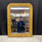 French Gold Wall Mirror Louis Philippe Gold Leaf Giltwood 19th Century