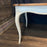 French Provincial Louis XV Style Painted Farmhouse Extendable Dining Table