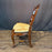 Set of Eight French Louis XV-Style Walnut Dining Chairs with Rush Seats