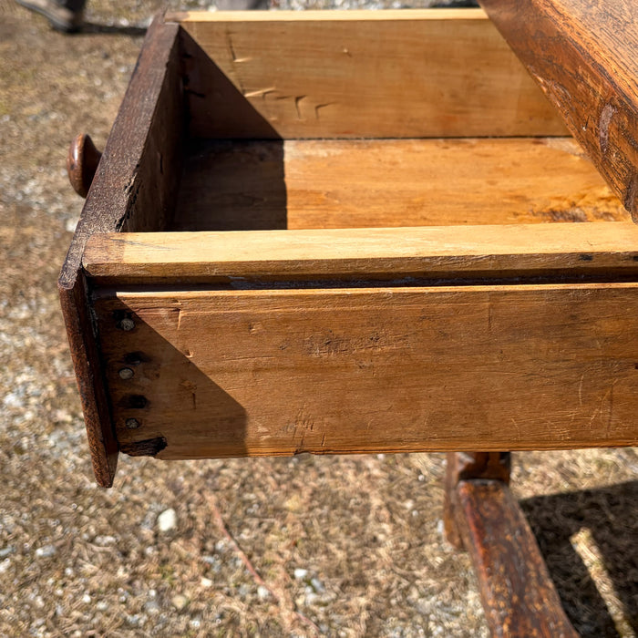 Antique French Farmhouse Large Dining Table from Provence