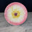 French Orchies Majolica Pink Daisy Floral Plate Circa 1890