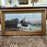 19th Century Coastal Seascape Pastel Painting with Rocky Coast by Listed Artist Clarence E. Braley (1854-1927)