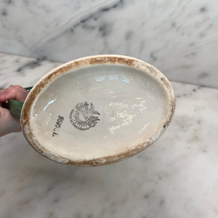 Antique Villeroy & Boch Wallerfangen Saar Basin Fruit Pitcher