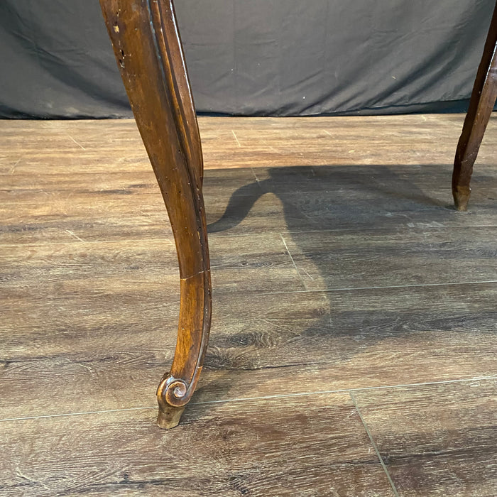 French Early Carved Louis XV Walnut Side Table