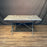 French Marble Top Café Table or Bistro Table with Cast Iron Base
