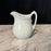 English Ironstone Pitcher by Thomas Hughes & Son with Leaf Detail