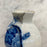 Early Antique Dutch Delft Blue and White Floral Vase, Netherlands