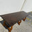 18th Century Early Spanish Plank Top Dining Table with Metal Work over 8 Feet Long