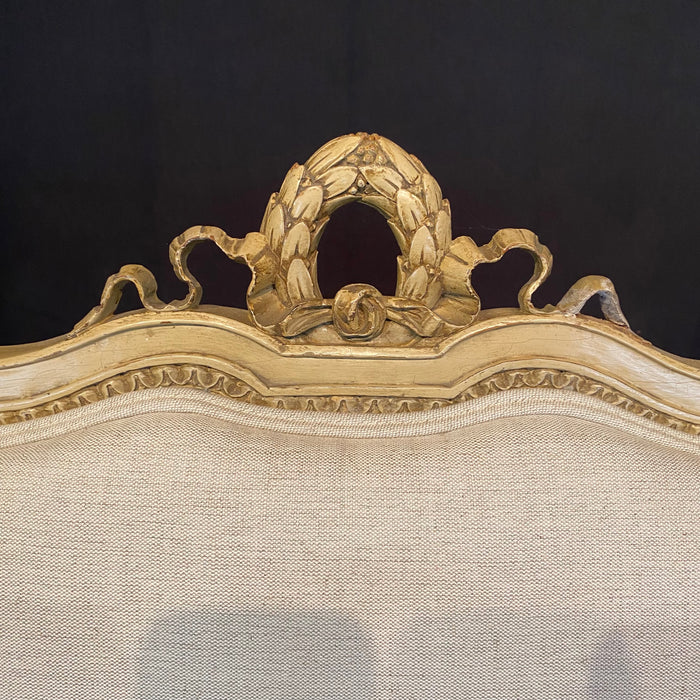 Pair of Antique French Neoclassical Armchairs or Fauteuils Louis XVI