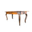 Early 19th Century French Provincial Dining Table with Two Drawers and Cabriole Legs