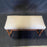 French Louis XVI Walnut Upholstered Seat Bench