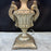 Antique Silver Urn Table Lamp with Elaborate Foliate Carving and Scrolled Handles (2 available)