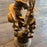 French Large Art Nouveau Figural Table Lamp Signed Auguste Moreau