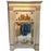 French Early 19th Century Louis XVI Period Trumeau Mirror with Pastoral Scene in Original Gold Gilt
