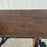 18th Century Early Spanish Plank Top Dining Table with Metal Work over 8 Feet Long