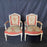 Pair of Period French Louis XVI Chairs with Original Aubusson Upholstery