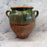French Confit Pot with Green Glaze from the 19th Century #9071