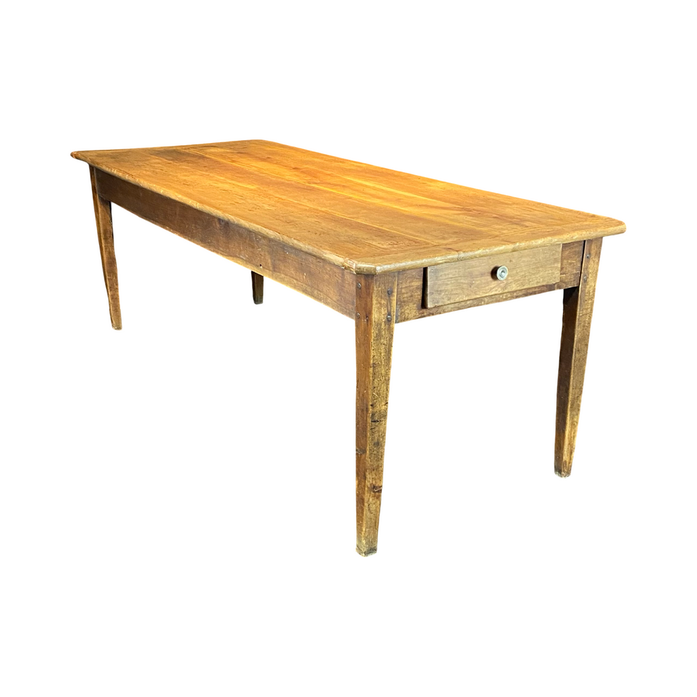 Antique Country French Farmhouse Dining Table from Provence