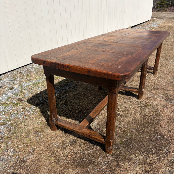 Antique French Farmhouse Large Dining Table from Provence