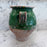 French Confit Pot with Green Glaze from the 19th Century #9068
