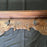 Antique Hand Carved 19th Century Walnut Hat and Coat Rack with Wall Shelf or Bookshelf Above and Hooks