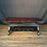 Early Spanish Coffee Table with Double Sided Drawers and Lyre Legs