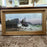 19th Century Coastal Seascape Pastel Painting with Rocky Coast by Listed Artist Clarence E. Braley (1854-1927)